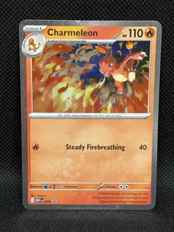 Pokemon TCG CHARMELEON 079 Black Star Promo Cosmos Holo Chaos Rising - Image 1