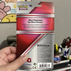 Pokemon 2019 - Sun And Moon Blister - (2) 3 Card Mini Booster Pack Coin - Image 3