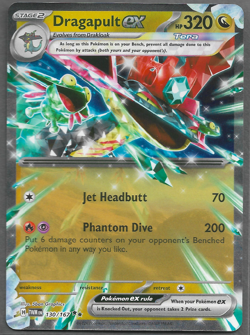 Pokemon Dragapult ex - Twilight Masquerade 130/167 NM - Image 1
