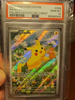 2024 #88 Pokemon SVP en Pickachu Paldea Evolved ETB Gem Mint PSA 10 Graded - Image 2