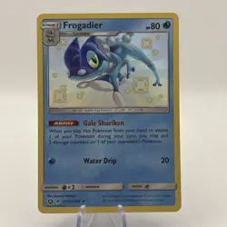 Pokemon TCG Frogadier SV12/SV94 Baby Shiny Hidden Fates - Image 1