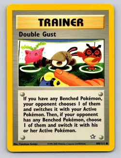 Double Gust 100/111 Common Neo Genesis Pokemon Unlimited LP - Image 1