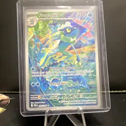 Frogadier 089/086 Crown Zenith Illustration Rare Holo Full Art English 100HP - Image 1