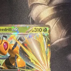 Pokemon TCG Beedrill EX 003/086 Double Rare CR1N Full Art Holo English 310 HP - Image 3