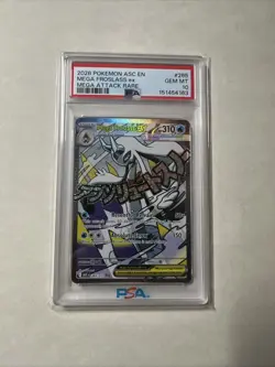 2026 POKEMON ASC EN-ASCENDED HEROES MEGA ATTACK RARE MEGA FROSLASS EX PSA 10 - Image 1