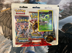 Pokemon - XY "Unbroken Bonds" Sealed Booster 3-Pack X1 - Image 1