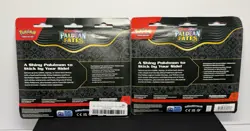 Pokemon TCG Paldean Fates Tech Sticker Collection Lot x2 Maschiff + Fidough New - Image 2