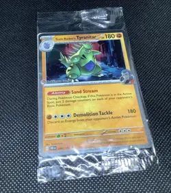 Team Rocket’s Tyranitar Pokemon Center Stamp Promo Destined Rival SEALED 096/182 - Image 4