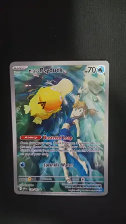 Misty's Psyduck 193/182 Illustration Rare Destined Rivals Pokemon - Image 3