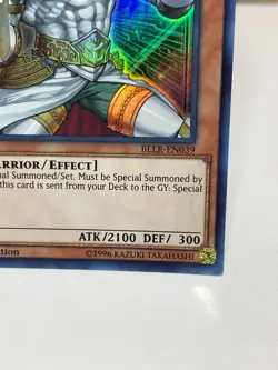 Yu-Gi-Oh Wulf Lightsworn Beast BLLR-EN039 Ultra Rare 1st Edition LP - Image 4