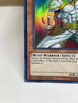 Yu-Gi-Oh Wulf Lightsworn Beast BLLR-EN039 Ultra Rare 1st Edition LP - Image 5