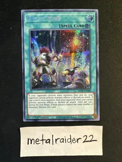 Yugioh Mystic Mine MP20-EN080 2020 Tin of Lost Memories 1st Edition Near Mint - Image 1