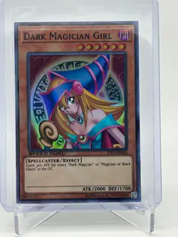 🔥YUGIOH • DARK MAGICIAN GIRL • SUPER RARE • STP1-EN002 • NEAR MINT🔥 - Image 1