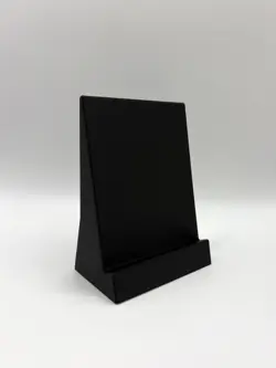 Pokemon One Piece Card Display Stand Raw & PSA ACE Graded Cards TCG Photo BLACK - Image 1
