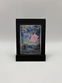 Pokemon One Piece Card Display Stand Raw & PSA ACE Graded Cards TCG Photo BLACK - Image 4