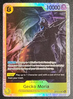 Gecko Moria - OP14-104 OP14-104 The Azure Sea's Seven Foil One Piece - Image 1