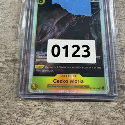 Gecko Moria OP14-104 The Azure Sea's Seven Foil One Piece TCG English - Image 3