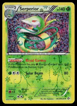 Pokemon Card - Serperior Legendary Treasures: Radiant Collection RC3/RC25 Holo - Image 1