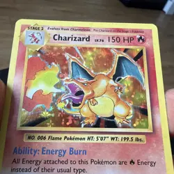 Pokemon TCG Charizard Holo Rare Card 11/108 Evolutions NM - Image 3