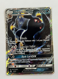 Umbreon GX SM36 Sun & Moon Black Star Promo NM Pokemon 2017 - Image 1