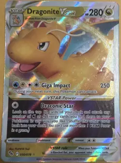 Dragonite VSTAR Ultra Rare Holo 050/078 Pokemon GO Pokemon TCG Card - Image 1