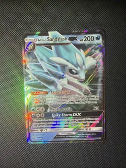Alolan Sandslash GX, Sun & Moon Promo, SM236, Pokemon Promotion Card - Image 1