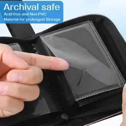 1 Pocket Card Binder – Collectible Trading Card Album, Single Card Holder wit... - Image 3