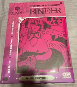 VCARD Gamersupps Premium 9-Pocket Card Binder Numi Edition Brand new - Image 1