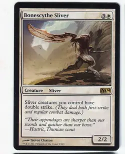 1x Bonescythe Sliver NM - M14 Core Set MTG - Image 1