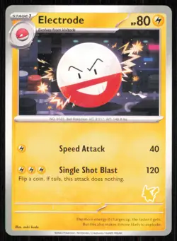 Electrode My First Battle Pokemon Near Mint - Image 1