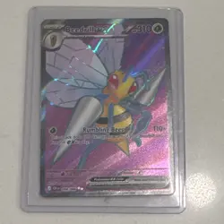 Pokemon TCG Beedrill EX 98/086 Full Art Holo NM 🔥💎 - Image 1