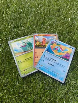 Bulbasaur, Charmander & Squirtle - 151 Bundle - Pokemon TCG - Image 1