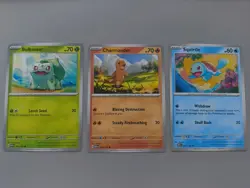 Bulbasaur, Charmander & Squirtle - 151 Bundle - Pokemon TCG - Image 2