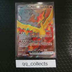 Pokemon Destined Rivals #208/182 Team Rocket's Moltres ex - Image 1