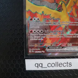Pokemon Destined Rivals #208/182 Team Rocket's Moltres ex - Image 4
