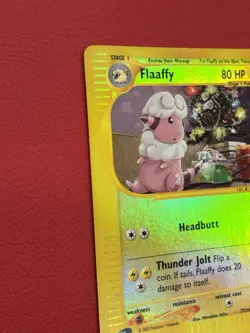 Pokemon TCG Flaaffy 77/165 Expedition Reverse Holo 2002 - Image 3