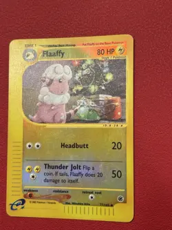 Pokemon TCG Flaaffy 77/165 Expedition Reverse Holo 2002 - Image 4