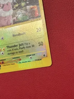 Pokemon TCG Flaaffy 77/165 Expedition Reverse Holo 2002 - Image 5