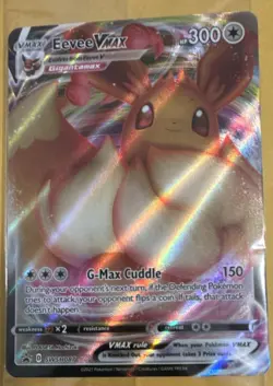 Pokemon Eevee VMAX SWSH087 Promo Full Art Holo SWSH: Sword & Shield SEALED - Image 1