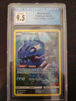 Pokemon TCG Wishiwashi (Secret) 240/236 Sm-Cosmic Eclipse Holo - Image 1