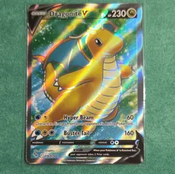 The Pokemon Company Dragonite V 076/078 Pokemon GO Ultra Rare Full Art Holo - Image 1