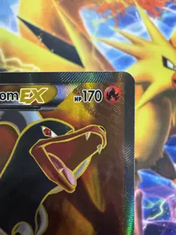 Houndoom EX 153/162 Ultra Rare Full Art Holo XY Breakthrough Pokemon TCG 2015 - Image 3