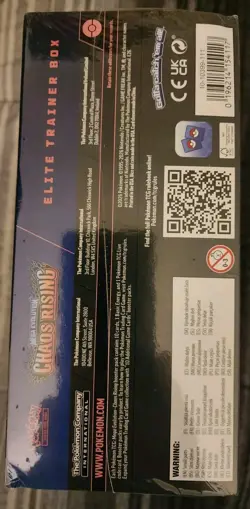 Pokemon Chaos Rising Elite Trainer Box Factory Sealed ETB - Image 3