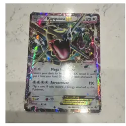 Pokemon TCG Rayquaza EX Shiny Holo Promo 170 HP XY Set XY69 English - Image 1
