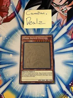 Yugioh Dark Armed Dragon Ghost Rare GFP2-EN179 NM - Image 1