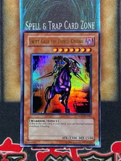 Yugioh Swift Gaia The Fierce Knight RP02-EN085 Ultra Rare LP - Image 1