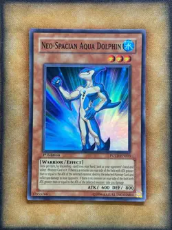 Yugioh Neo-Spacian Aqua Dolphin POTD-EN003 Super Rare 1st Ed NM - Image 1