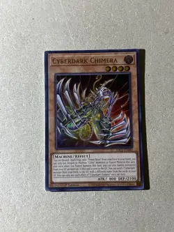 Yugioh Cyberdark Chimera SDCS-EN002 Ultra Rare 1st Ed - Image 1