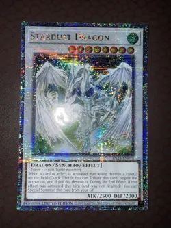 Yu-Gi-Oh! Stardust Dragon -TN23-EN016- Quarter Century Rare - Limited Edition NM - Image 2
