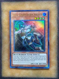 Yugioh Felis, Lightsworn Archer BLLR-EN043 Ultra Rare 1st Ed NM - Image 1